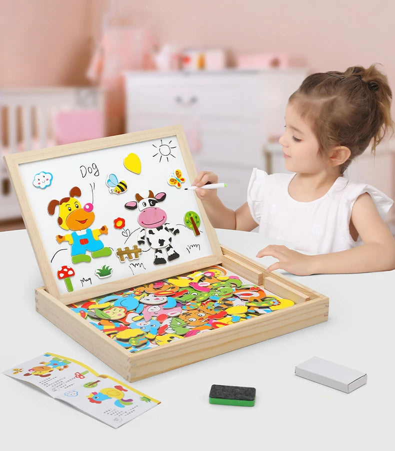 Montessori Magnetic Circus Board