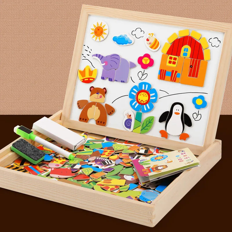 Montessori Magnetic Circus Board