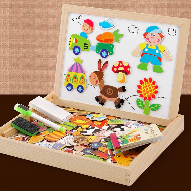 Montessori Magnetic Circus Board
