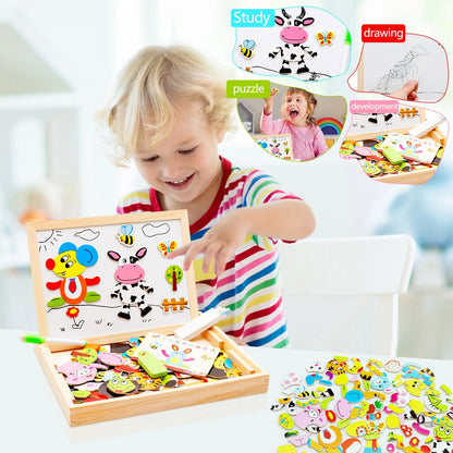 Montessori Magnetic Circus Board