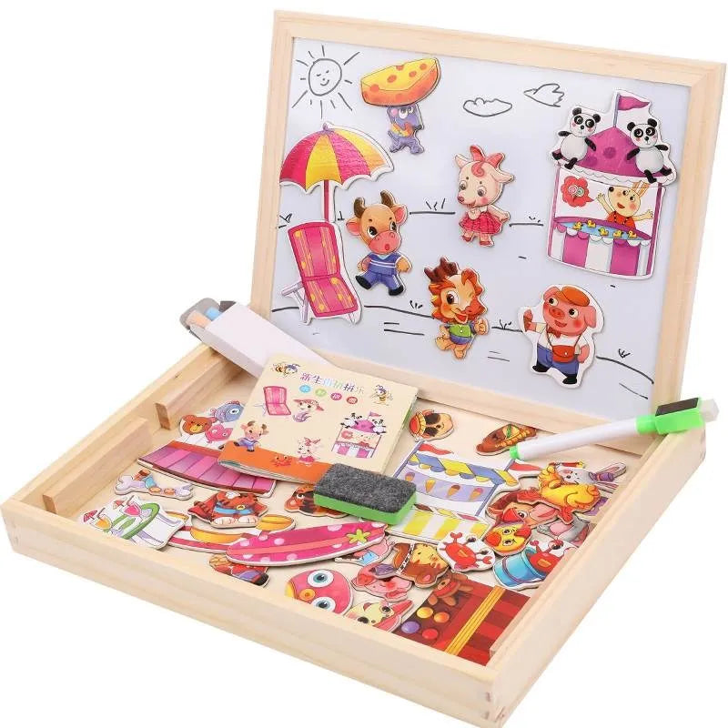 Montessori Magnetic Circus Board