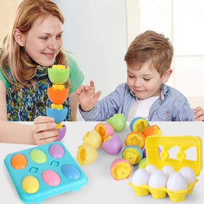 Montessori Geometric Eggs