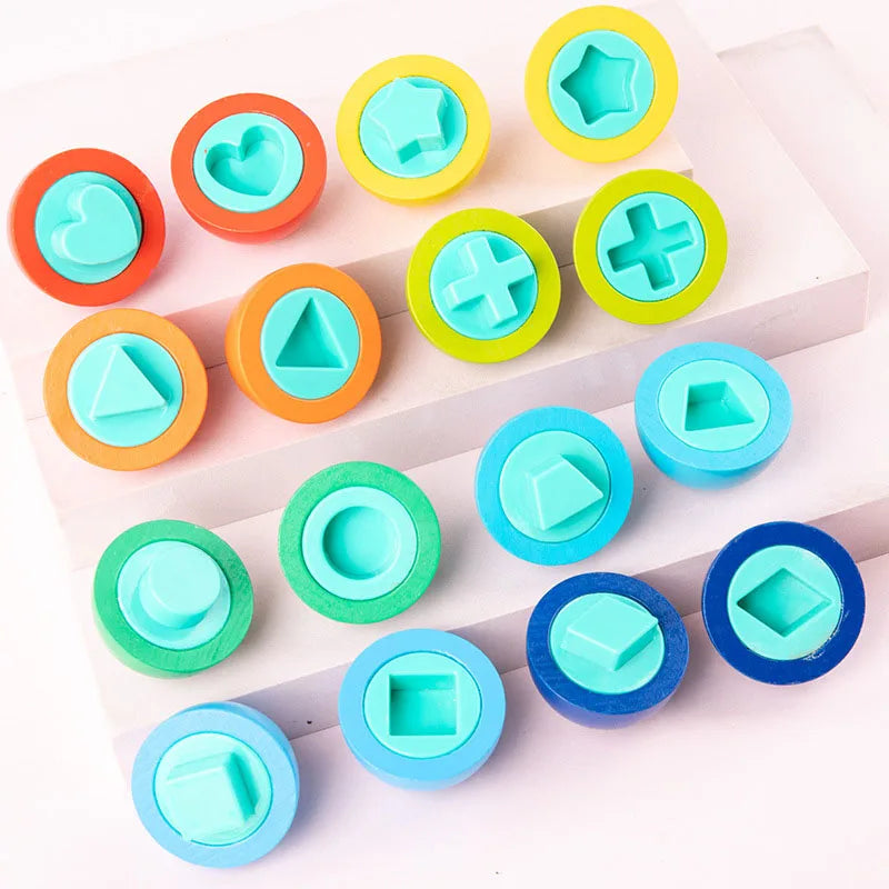 Montessori Geometric Eggs