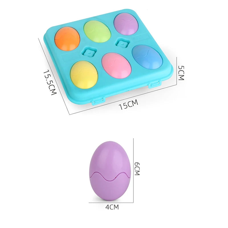 Montessori Geometric Eggs