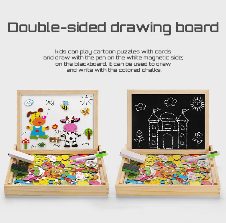 Montessori Magnetic Circus Board