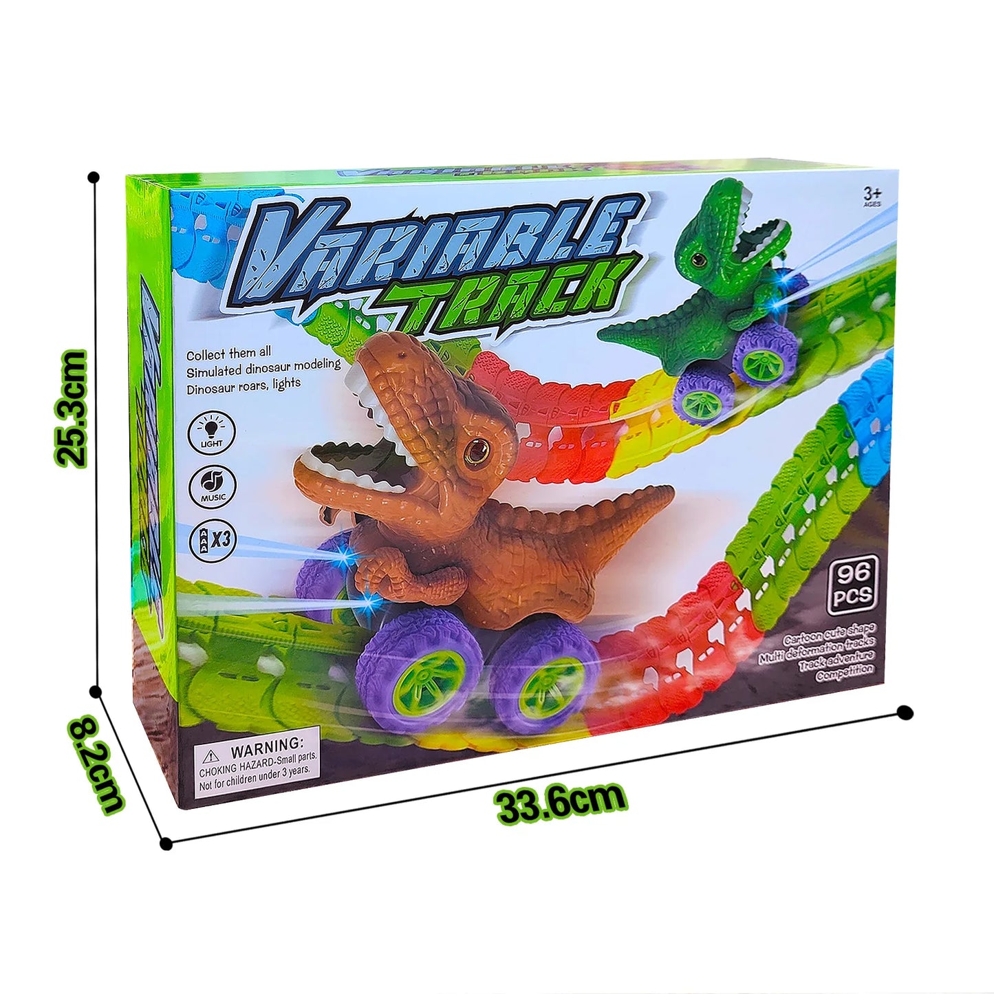 Dinosaur Track Cars For Boy