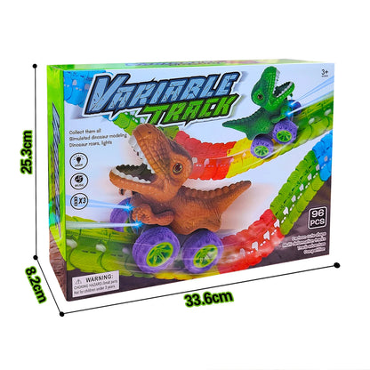 Dinosaur Track Cars For Boy