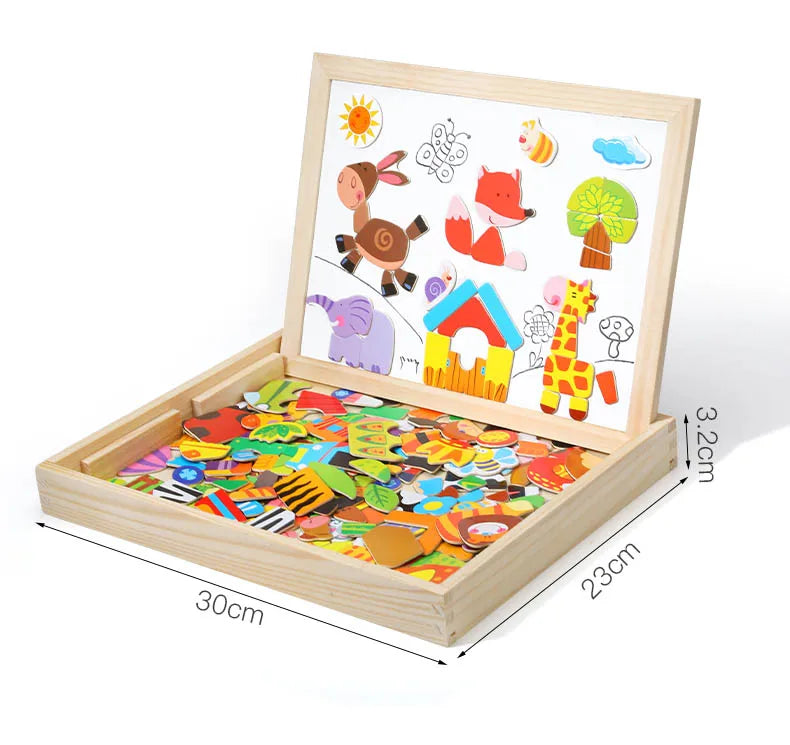 Montessori Magnetic Circus Board