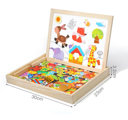 Montessori Magnetic Circus Board
