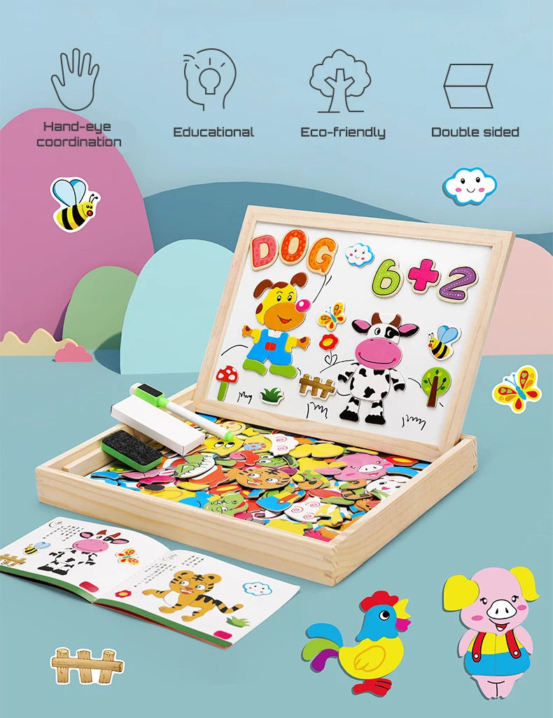 Montessori Magnetic Circus Board