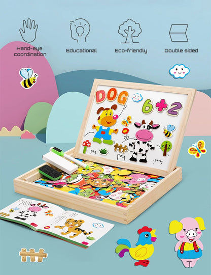 Montessori Magnetic Circus Board