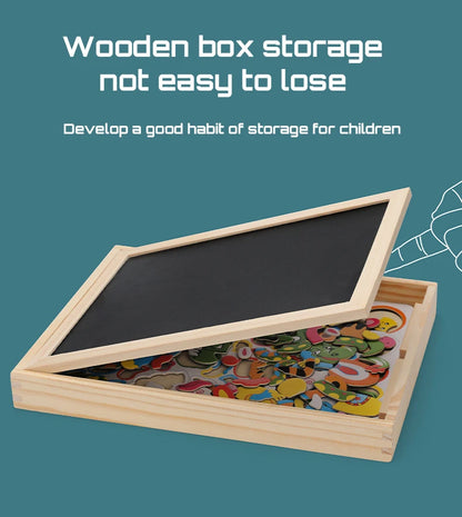 Montessori Magnetic Circus Board