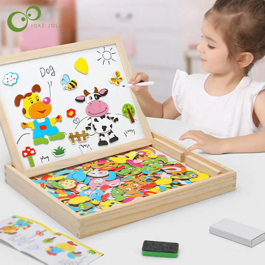 Montessori Magnetic Circus Board