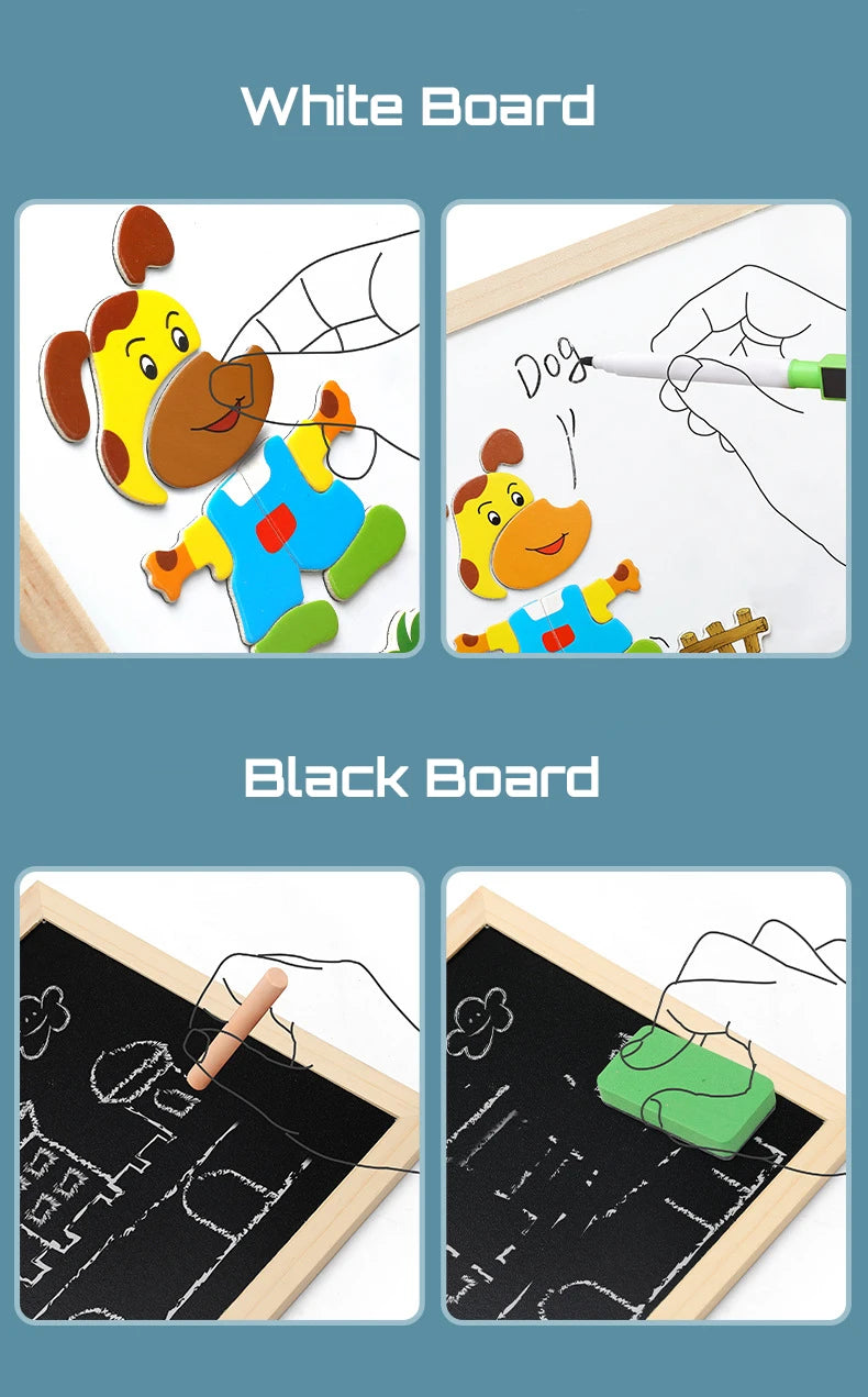 Montessori Magnetic Circus Board