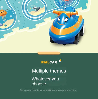 PuzzleRacer™ Kids Car Track Set