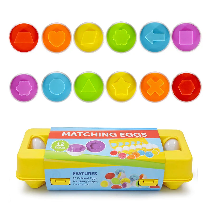 Montessori Geometric Eggs